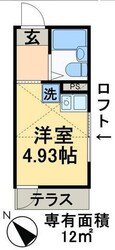 サファイア北千住の物件間取画像